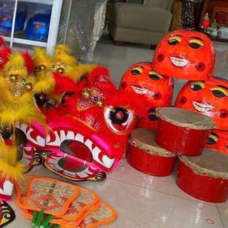 Trống lân cho bé, trống múa lân mini