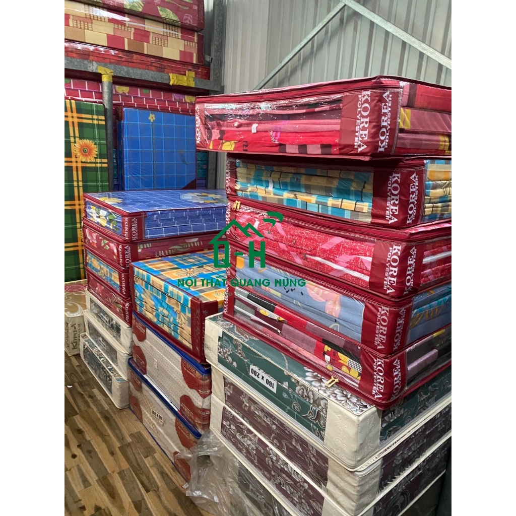 Nệm bông ép dành cho gia đình 1mx2m giá rẻ