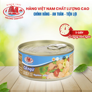 Cá Ngừ Cắt Khúc Ngâm Dầu 115/175g - Đồ Hộp Hạ Long