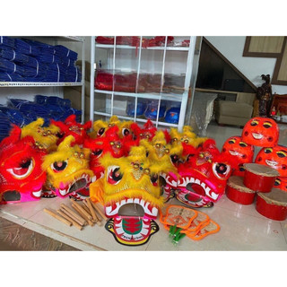Combo Đầu lân cho bé, đầu múa lân trẻ em( 4-7 tuổi )
