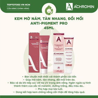 Kem nám Achromin Anti-pigment Pro mờ nám, tàn nhang, đồi mồi