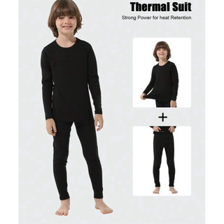 Bộ giữ nhiệt trẻ em heattech hai lớp co giãn 4 chiều, đồ lót giữ nhiệt, đồ giũ nhiệt đi lạnh, bộ ôm mặc ngủ
