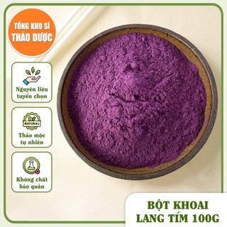 Bột khoai lang tím sấy lạnh 100g