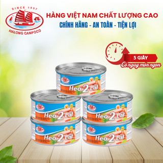 Combo 5 heo 2 lát 150g - đồ hộp hạ long