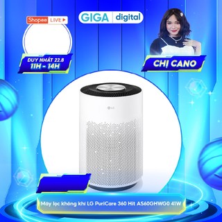 Máy lọc không khí lg puricare 360 hit as60ghwg0 41w - chính hãng