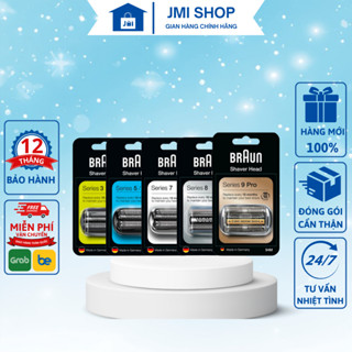 Đầu thay thế, lưỡi máy cạo râu Braun Series 3/5/6/7/8/9 Lưỡi dao cạo 32B-53B-73S-83M-94M - JMI SHOP