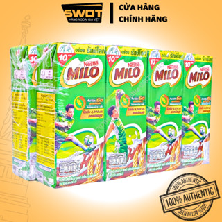 Lốc 8 hộp Sữa nước Milo Thái Lan 165ml, Sữa uống Nestle Milo Thái thơm ngon tuyệt vị giàu dinh dưỡng
