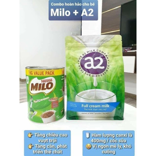 [Tem phụ chính hãng] [Date mới] Sữa Milo Úc 1kg Nestle date xa