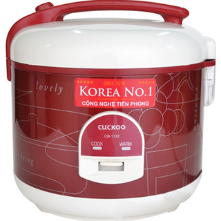 Nồi cơm điện 2 lít cuckoo cr-1122 - hàng chính hãng- bảo hành toàn quốc
