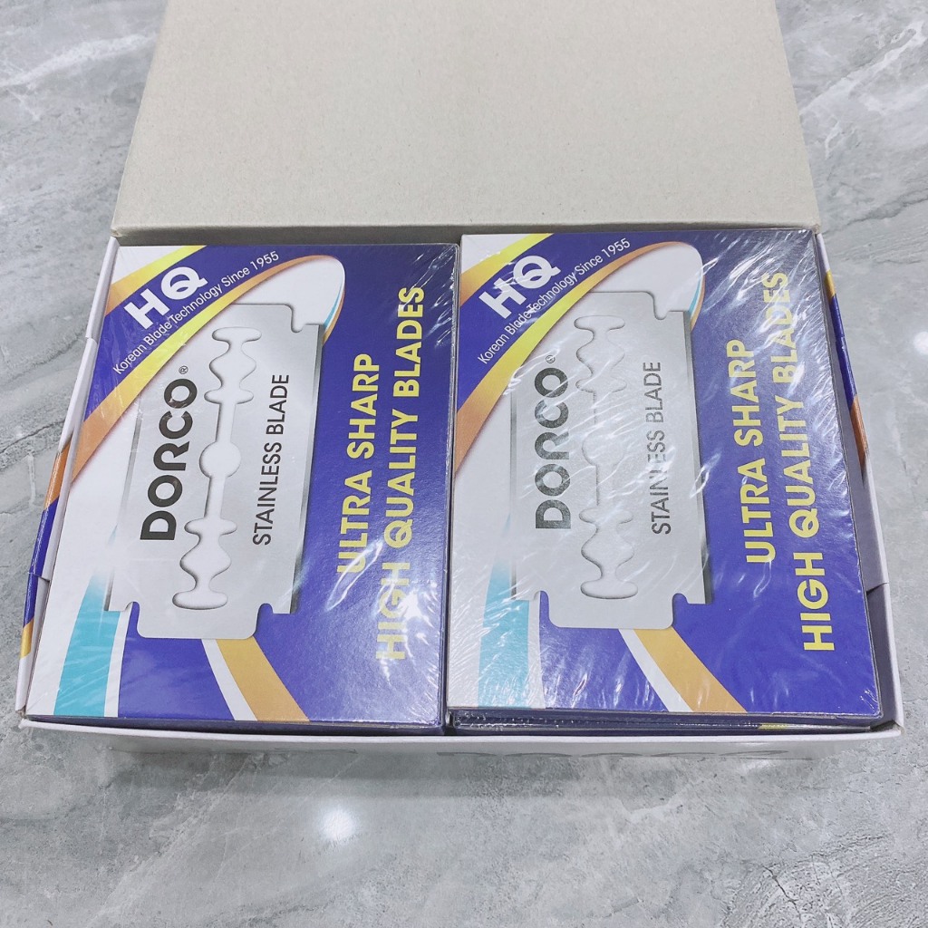 100 LƯỠI DAO CẠO RÂU DORCO