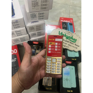 Điện Thoại 4G Masstel Lux 20 4G - Sang trọng - Sạc nhanh Type C - Gọi HD Call  - Hàng chính hãng