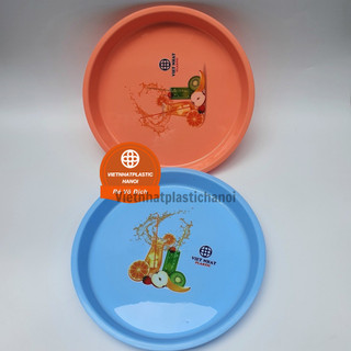 Mâm nhựa tròn, khay nhựa tròn, khay bưng bê đồ ăn đk 28,29,32,45cm