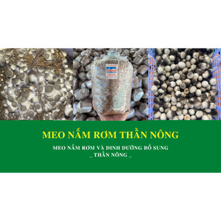 Combo 5 Meo Nấm Rơm Thần Nông (550g/meo)