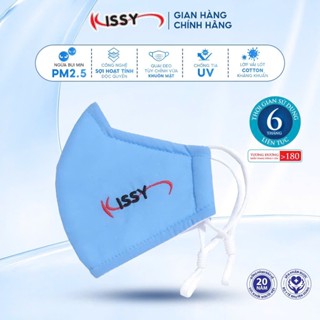Khẩu Trang 5D Kissy Người Lớn Sợi Hoạt Tính Chống Bụi Mịn Kháng Khuẩn Hiệu Quả Nhiều Màu Đủ Size
