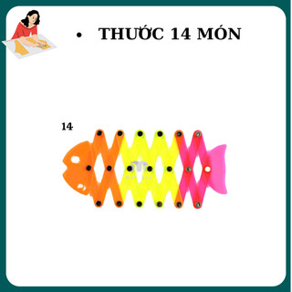 COMBO thước cắt may 14 MÓN  [ FREESHIP ] thước nhựa dẻo (CÓ BÁN LẺ)