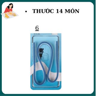 COMBO thước cắt may 14 MÓN  [ FREESHIP ] thước nhựa dẻo (CÓ BÁN LẺ)