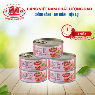Combo 5 pate thịt xông khói hảo hạng expect 150g