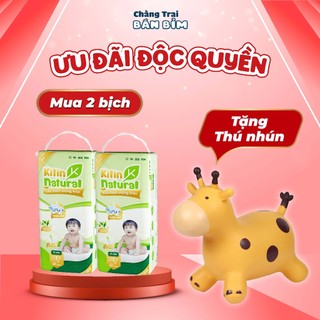  Tã Bỉm Kitin Natural đủ size NB đến XXXL, trà xanh kháng khẩu, mỏng mềm, chống tràn 2 lớp