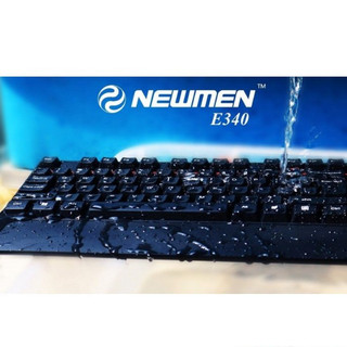 Hỏa Tốc HCM - Bàn phím chống nước NEWMEN E340 dành cho Game và văn phòng