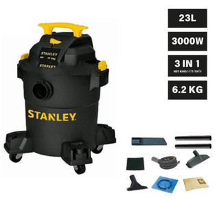 [Chính Hãng][Hoả tốc] Máy Hút Bụi Công Nghiệp Hút Khô Và Ướt 3000W USA Stanley SL19116P