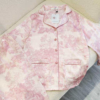 𝗛𝗮̀𝗻𝗴 𝗰𝗵𝗶́𝗻𝗵 𝗵𝗮̃𝗻𝗴 Set Đồ Ngủ Pyjama cao cấp hoạ tiết Toile de Jouy lụa cộc và dài - O.N WORKSHOP