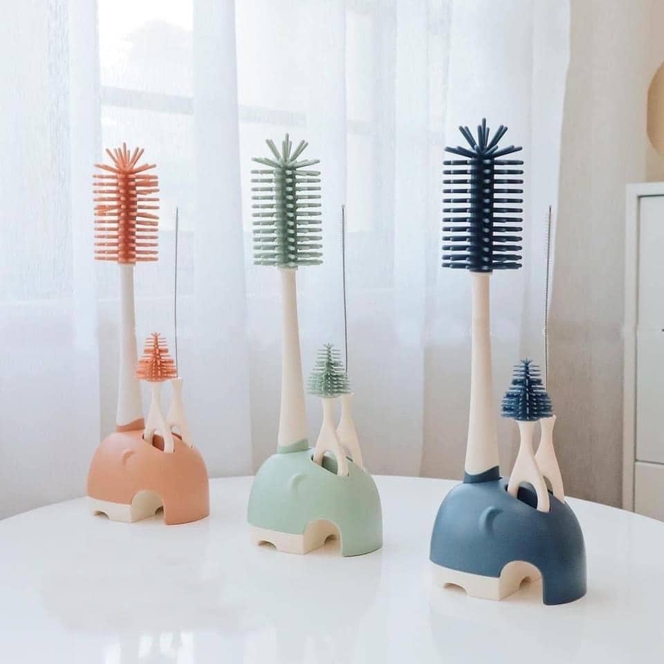 CỌ BÌNH SỮA SILICONE 4 CHI TIẾT