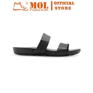 Dép nam Vento 2 quai ngang VT4910B màu đen