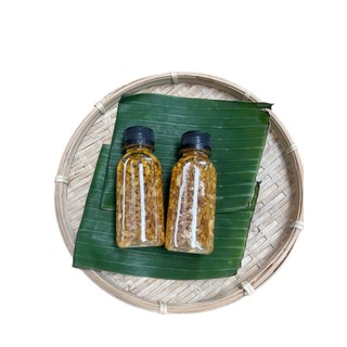 chai 150g dầu tỏi phi siêu thơm ngon!!