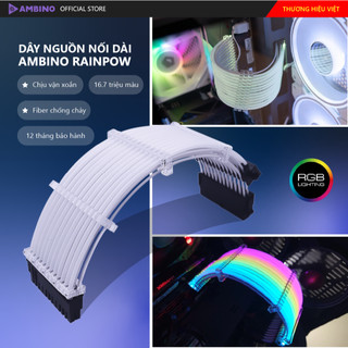 Dây nguồn nối dài RGB Ambino Rainpow 24Pin/ 8Pin CPU/ (2+6) Pin VGA/ 6Pin VGA/ 2x8Pin VGA