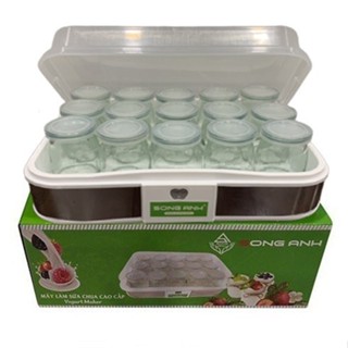 Máy làm sữa chua hương vị truyền thống Song Anh- Tặng kèm 12 cốc nhựa hoặc 15 cốc thủy tinh