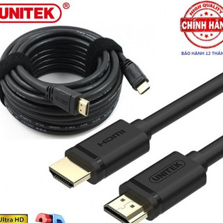 Hỏa tốc HCM -Cáp HDMI dài 5m 4K Ultra HD và 3D Unitek Y-C140M( YC140M(Cáp xịn)