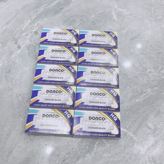 1 hộp dao lam DORCO-ST300(HỘP 10 LƯỠI)