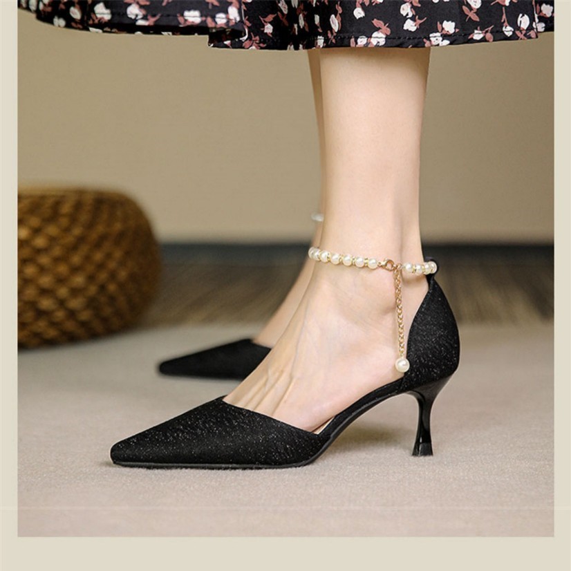 Giày GXC93 cao gót 8cm tươi sáng nổi bật tinh tế thời trang nữ | BigBuy360 - bigbuy360.vn