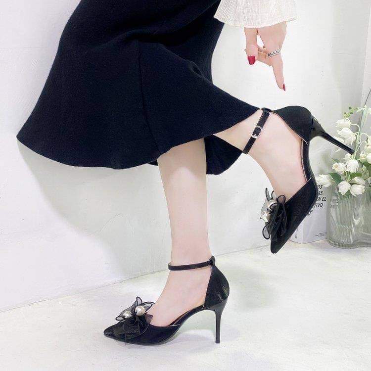 Giày GXC93 cao gót 8cm tươi sáng nổi bật tinh tế thời trang nữ | BigBuy360 - bigbuy360.vn