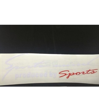 Decal SPORT MIND khổ lớn kích thước 35cm X 12 cm