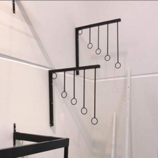 Sào giọt nước Đen(TẶNG KÈM VIT+TAKE) [FREE SHIP] - sắt sơn tỉnh điện-dễ tháo lắp và vận chuyển ok