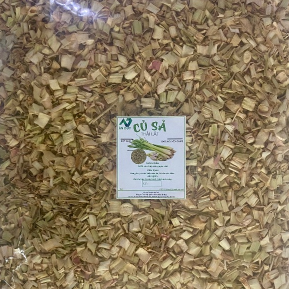 CỦ SẢ THÁI LÁT KHÔ 1000g