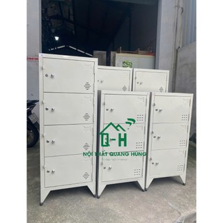 Tủ locker - Tủ hồ sơ 3 4 5 tầng sắt sơn tĩnh điện cao cấp an toàn giá tốt HCM