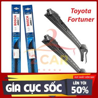 Gạt mưa trước xe Toyota Fortuner đời 2005- 2024 gạt mềm không xương chính hãng Bosch ( Giá 1 đôi )