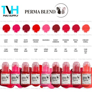 Mực PERMA BLEND 15ML Chính Hãng USA Phun Xăm Thẩm Mỹ - TVH PMU SUPPLY