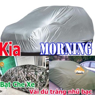 Áo Trùm Xe Hơi Morning Vải Dù OXFORD Siêu Bền, Bạt Phủ xe Ô TÔ Chống Nắng Mưa Bảo Vệ Xe