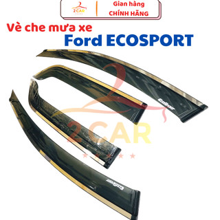Vè Che Mưa Xe Ford EcoSport 2016 - 2021, chỉ inox cao cấp