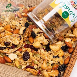 500Gr Granola Có yến mạch. Có hồ sơ công bố, xuất hóa đơn công ty đầy đủ