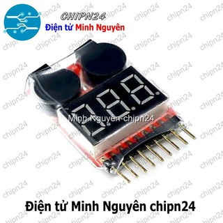 [1 CÁI] (A68) Mạch Đo báo pin Lipo RC 1-8s