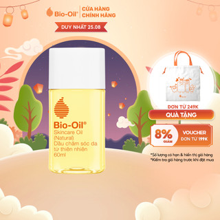 Dầu chăm sóc da từ Thiên Nhiên giúp giảm rạn dạ cho da nhạy cảm BIO-OIL SKINCARE OIL (NATURAL) 60ML
