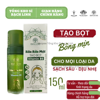 Sữa Rửa Mặt Bọt B5 Duyên Thị Bách Y Sâm - CHO MỌI LOẠI DA - DỊU NHẸ - SẠCH SÂU - TẠO BỌT 150ml