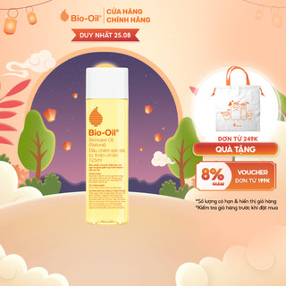 Dầu chăm sóc da từ Thiên Nhiên giúp giảm rạn da cho da nhạy cảm BIO-OIL SKINCARE OIL (NATURAL) 125ML