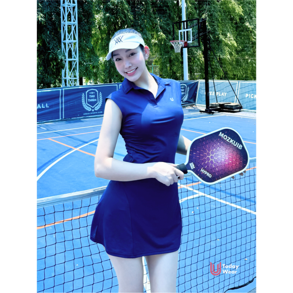 [Xả Hàng Giá Sốc] Váy tennis Celina Dress Today U Wear ngắn tay chất co giãn TẶNG kèm quần bảo hộ | BigBuy360 - bigbuy360.vn