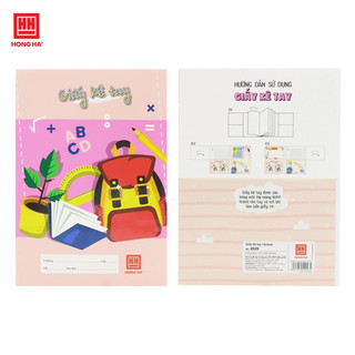 Giấy kê tay Hồng Hà