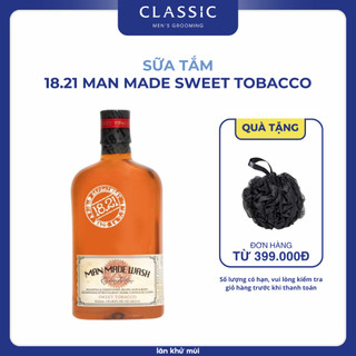 Sữa tắm gội 18.21 man made wash sweet tobacco 510ml